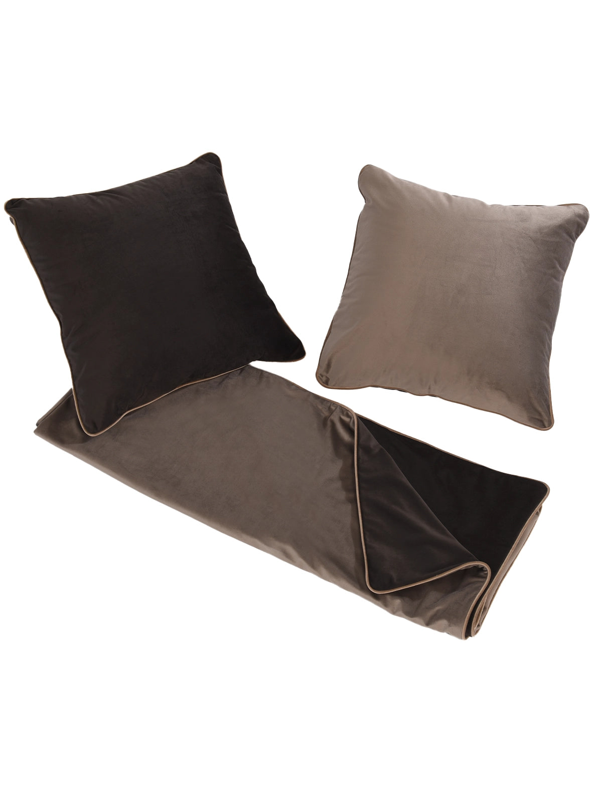 Plaid duplex velluto e seta per divani