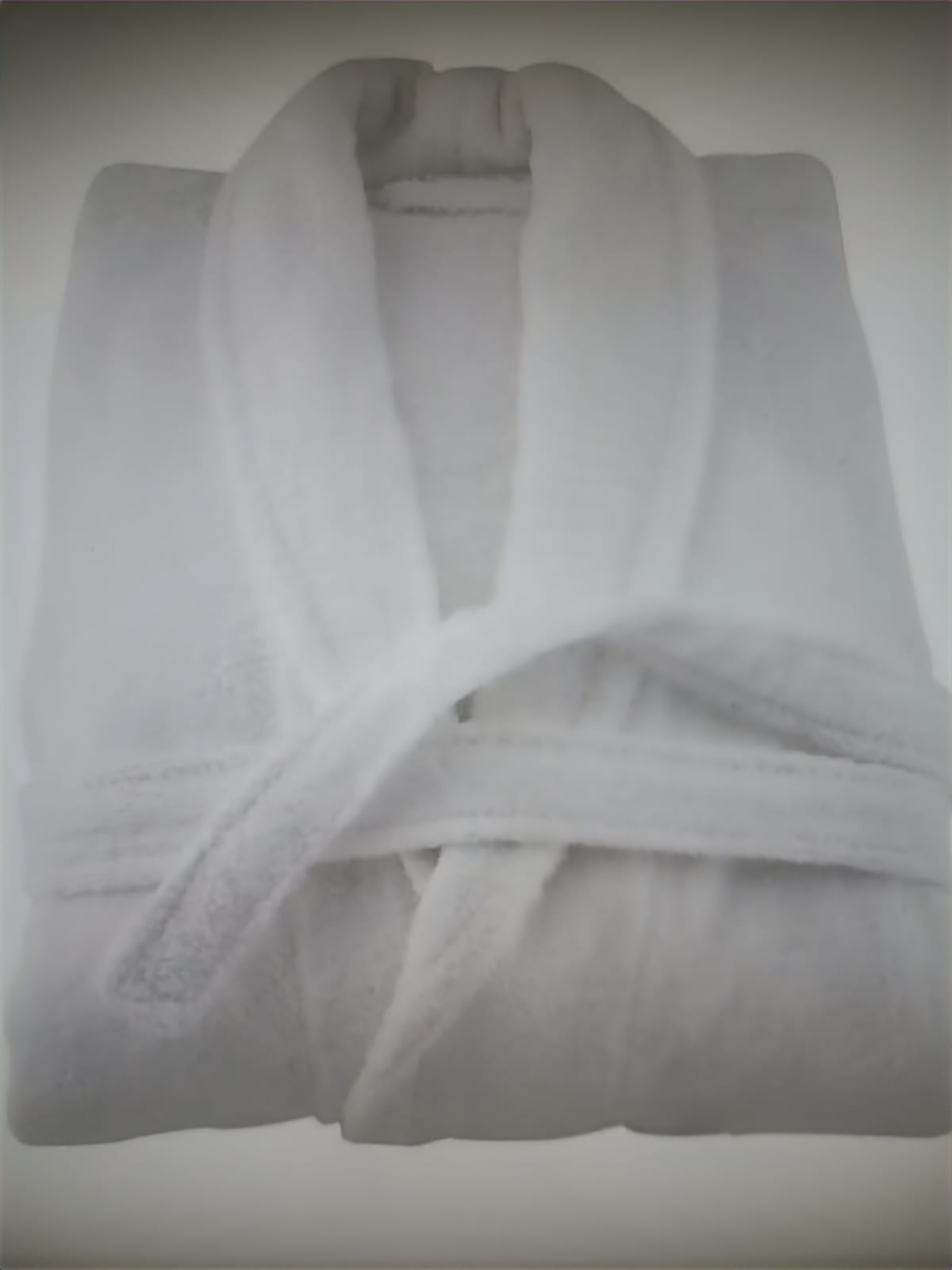 Accappatoio a scialle in cotone 600 fili